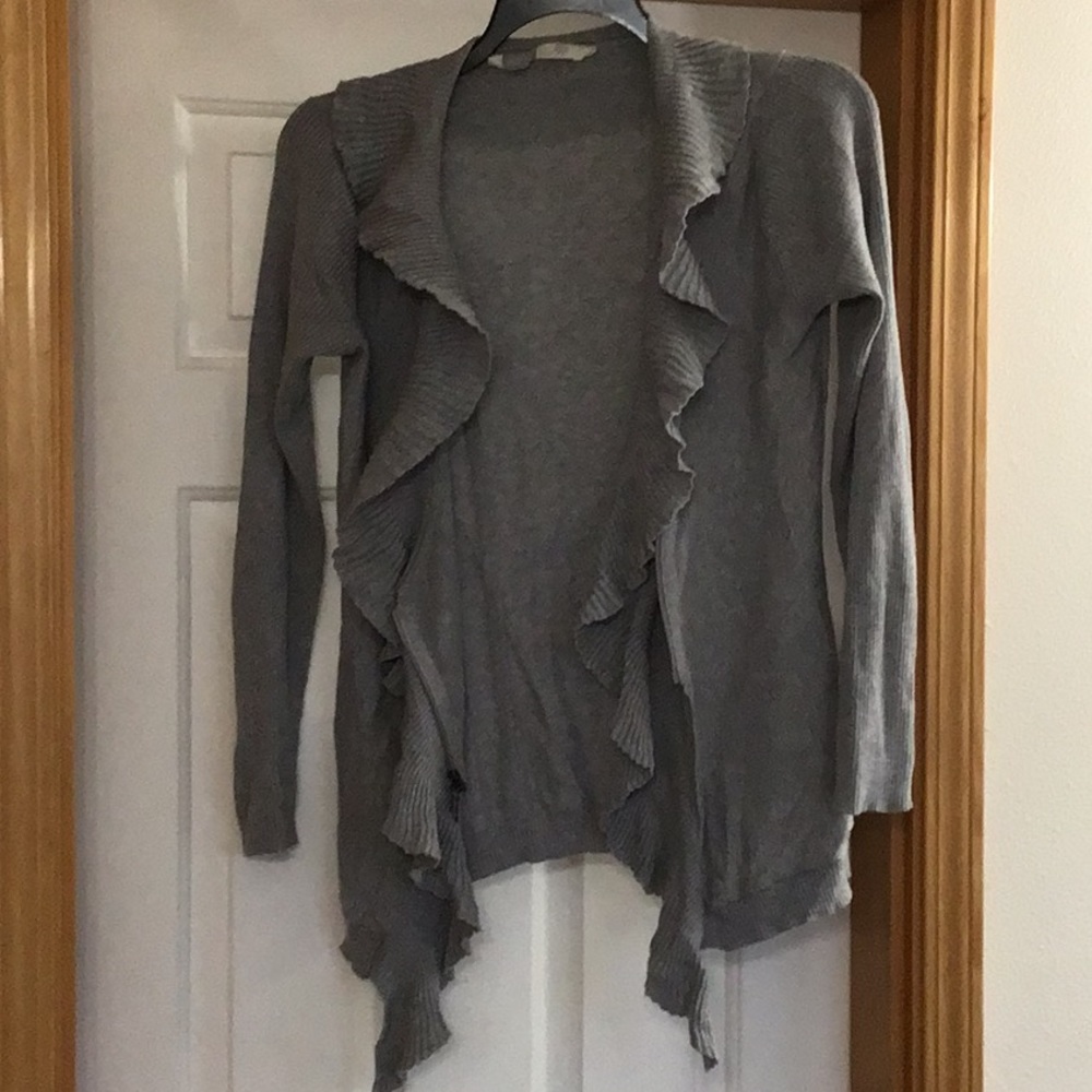 Athleta Ruffle Sweater - Picture 3 of 5